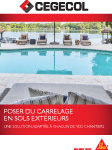 CECEGOL Poser du carrelage extérieur