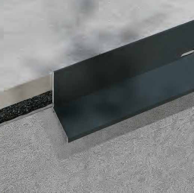 Durabal BL 53-28MM - 3 ml Antracite Profile balcon terrasse BLAEC5316/300 , Aluminium, pour intérieur et extérieur