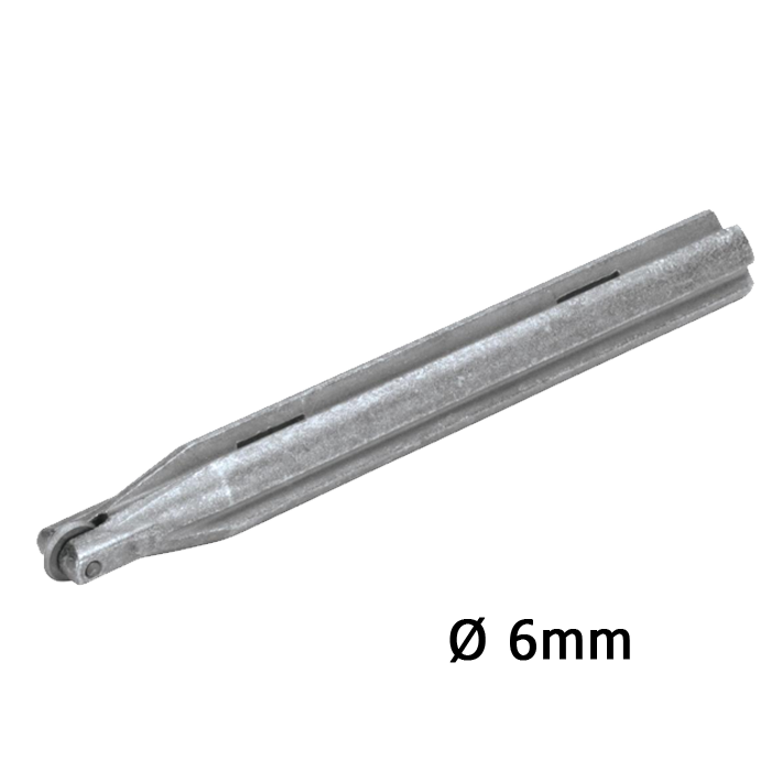 Molette SILVER diam 6mm (TS-max, TR-magnet, Speed-magnet) Rubi 01945
