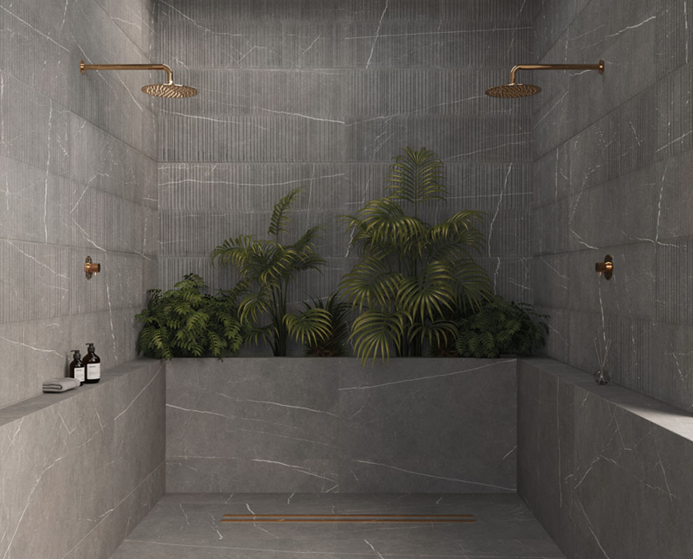 Carrelage Concept Graphite Mat 60x60cm 60 x 60cm, Grès cérame, pour intérieur et extérieur