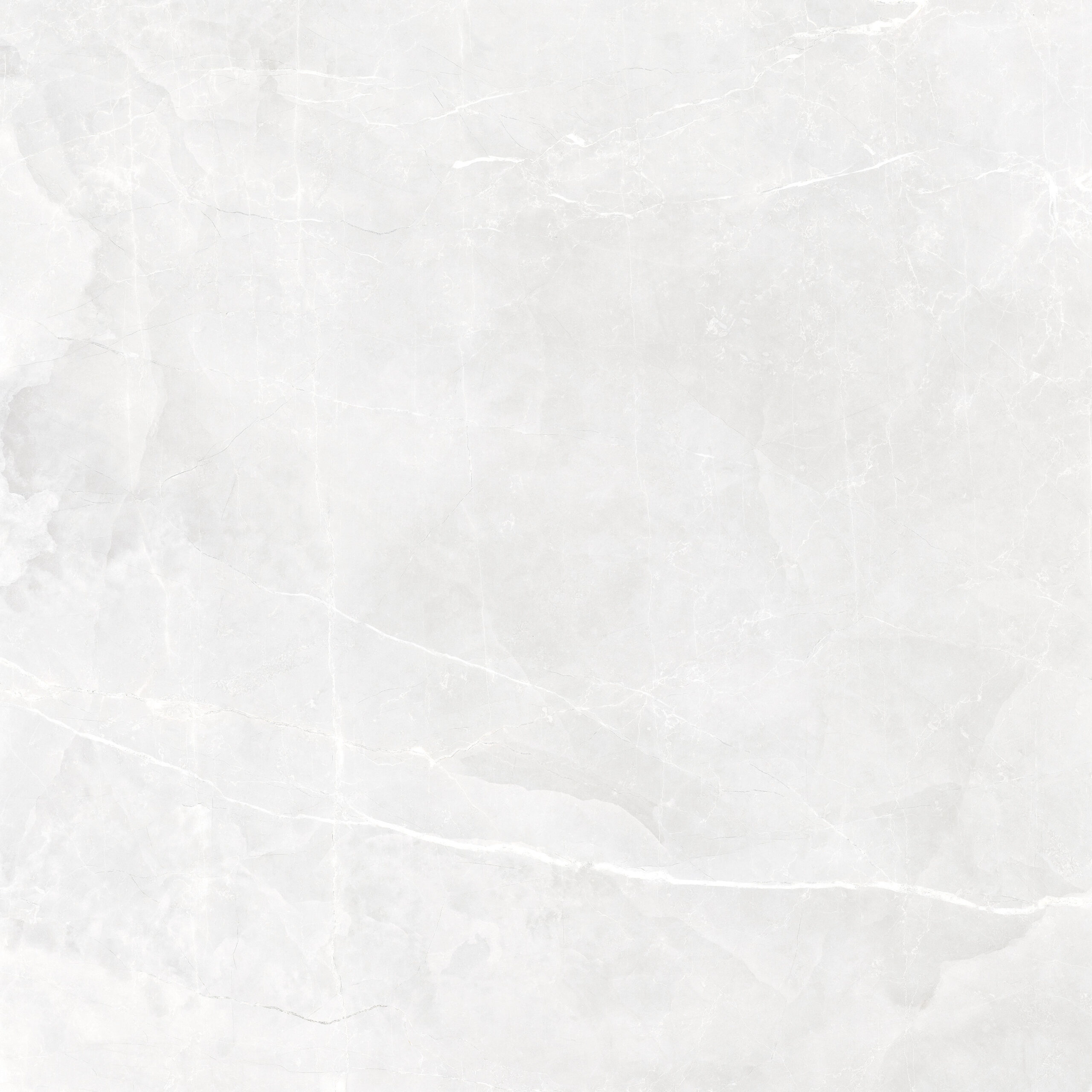 Carrelage poli Akron white 120 x 120cm, Grès cérame, pour intérieur et extérieur