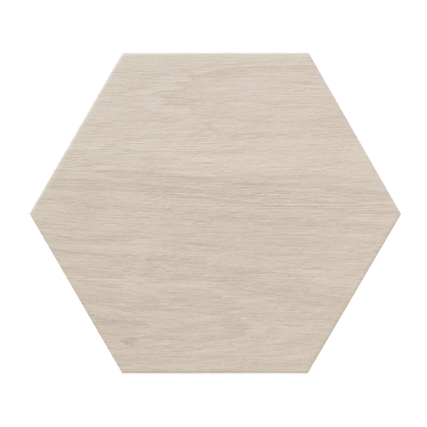 Carrelage hexagonal Atlas Blanco 29 x 25.8cm, Grès cérame, pour intérieur et extérieur