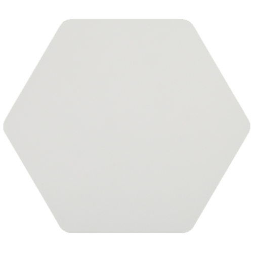 Carrelage Hexagonal Toscana Blanco 29 x 25.8cm, Grès cérame, pour intérieur et extérieur