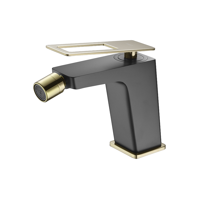 Mitigeur de bidet Noir Or Suecia - BDC032-2NGOLD 25 x 25cm, \