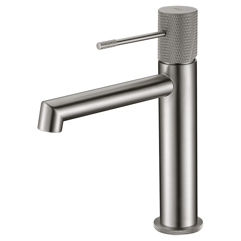 Mitigeur Monocommande lavabo LINE nickel brossé BDD038-1NQ 32.2x18.3cm, \