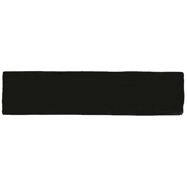 Faïence Bellini Negro 30 x 7.5cm, Pate blanche, pour intérieur