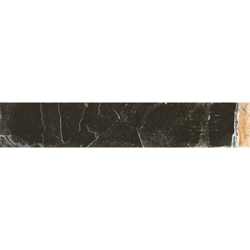 carrelage mural Bosco Negro 60 x 10cm, Grès cérame, pour intérieur et extérieur
