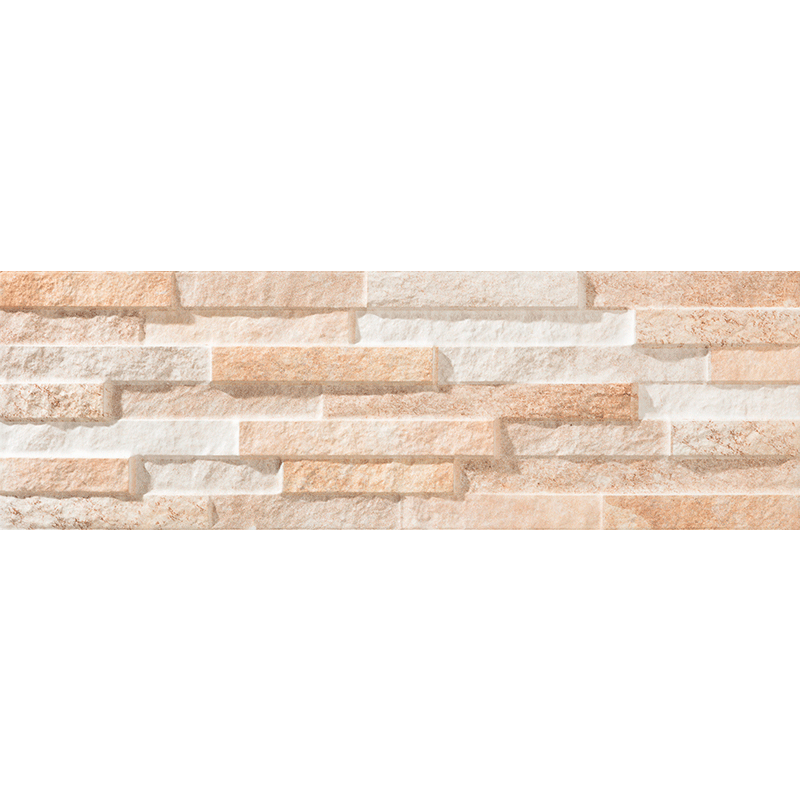 carrelage mural Brickstone Beige 51.7 x 16.3cm, Grès cérame, pour intérieur et extérieur