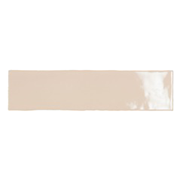 faïence Balance Peach brillo 30 x 7.5cm, Pate blanche, pour intérieur