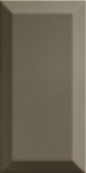 Faïence Bisel Dark Grey brillant 20 x 10cm, Pate rouge, pour intérieur