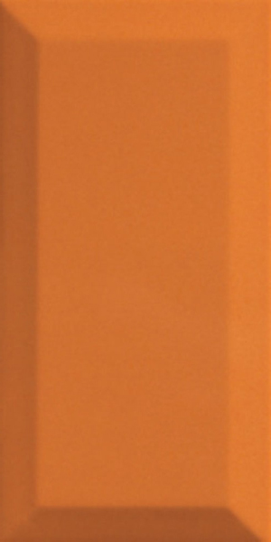 Faïence Bisel Naranja brillant 20 x 10cm, Pate rouge, pour intérieur