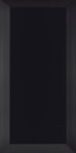 Faïence Bisel Noir brillant 20 x 10cm, Pate rouge, pour intérieur