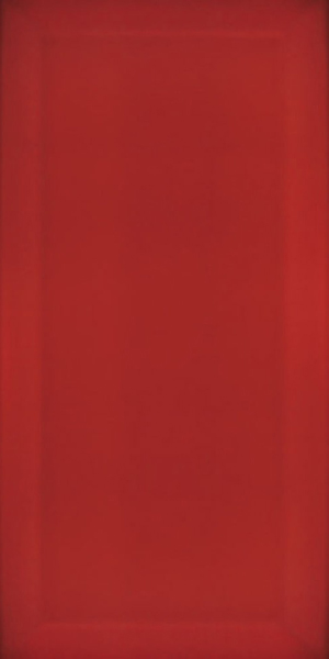 Faïence Bisel Rojo brillant 20 x 10cm, Pate rouge, pour intérieur