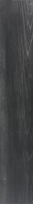 carrelage imitation bois Clips Black 120 x 20cm, Grès cérame, pour intérieur et extérieur