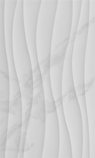 Faïence Nairobi wave blanc 55 x 33.3cm, Pate rouge, pour intérieur