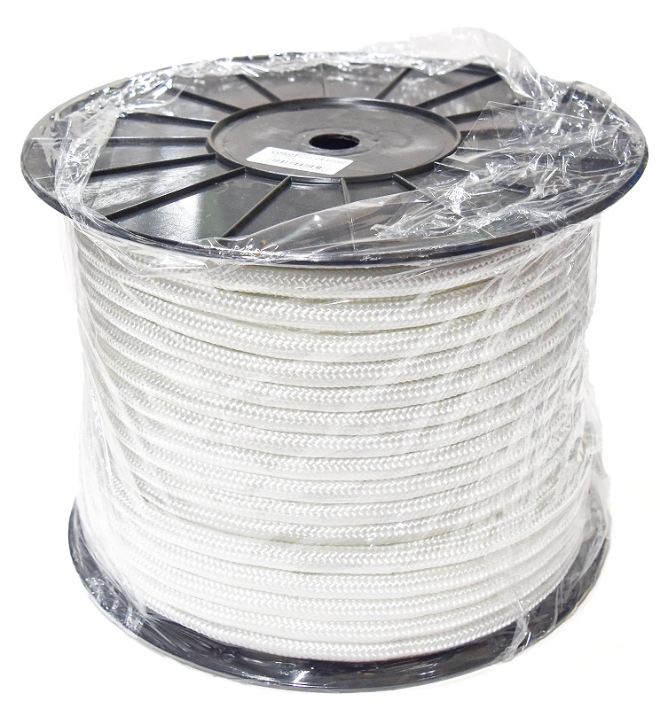Corde 12 mm x 100 m tressée avec ame NYLON - CR 411202