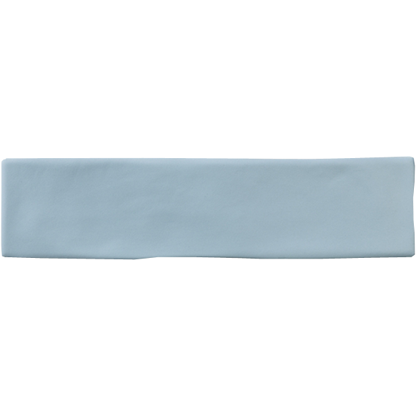 Faïence Chalk Aquamarina 30 x 7.5cm, Pate blanche, pour intérieur