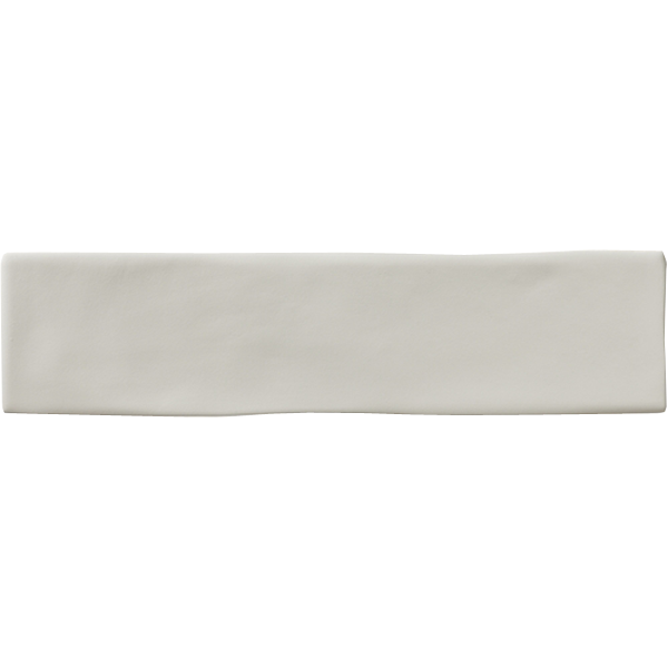 Faïence Chalk Tortola 30 x 7.5cm, Pate blanche, pour intérieur
