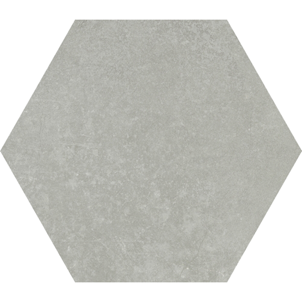 carrelage hexagonal Chicago Gun 22.8 x 19.8cm, Grès cérame, pour intérieur et extérieur