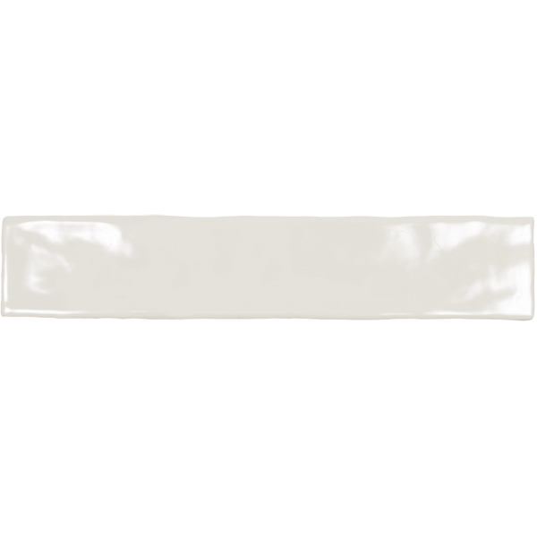 faïence Dublin Bone brillant 25 x 5cm, Pate blanche, pour intérieur