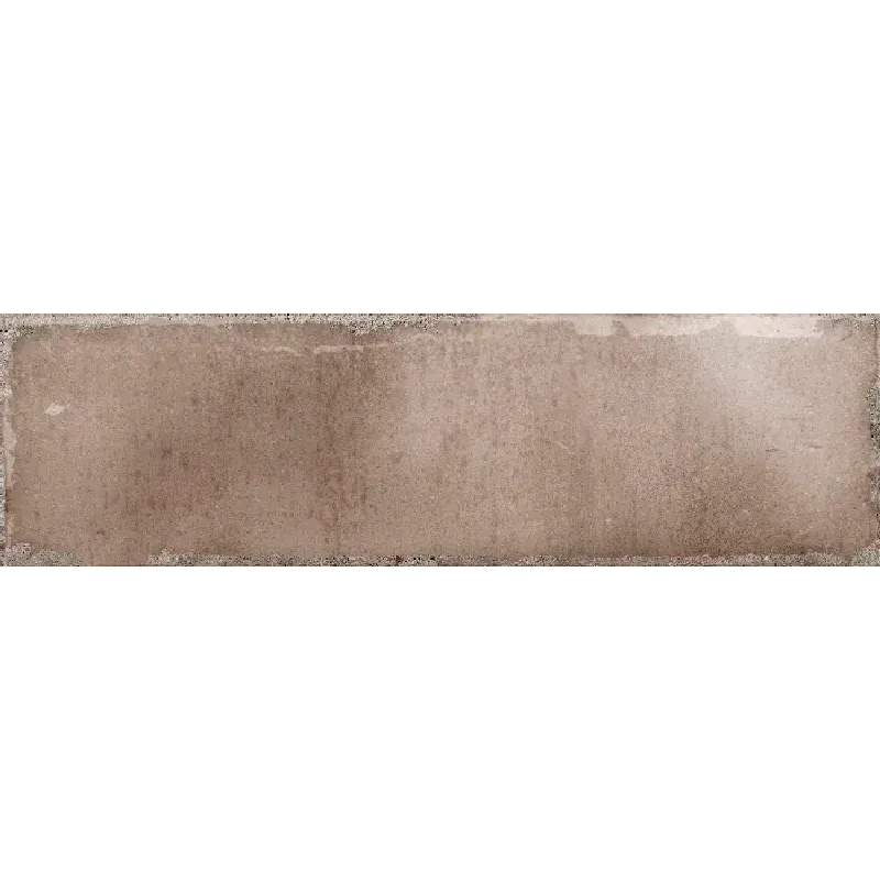 Carrelage mural Hackney Terracota 24x 6.9cm, Pate blanche, pour intérieur