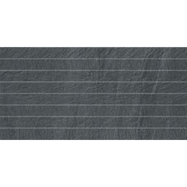 Carrelage Ess. Teide Anthracite RLV 61.3 x 30.3cm, Grès cérame, pour intérieur et extérieur