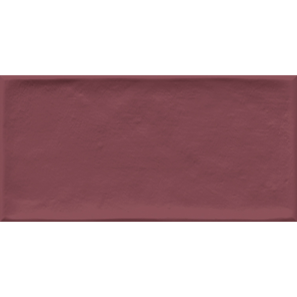 faïence Etnia Marsala 20 x 10cm, Pate rouge, pour intérieur