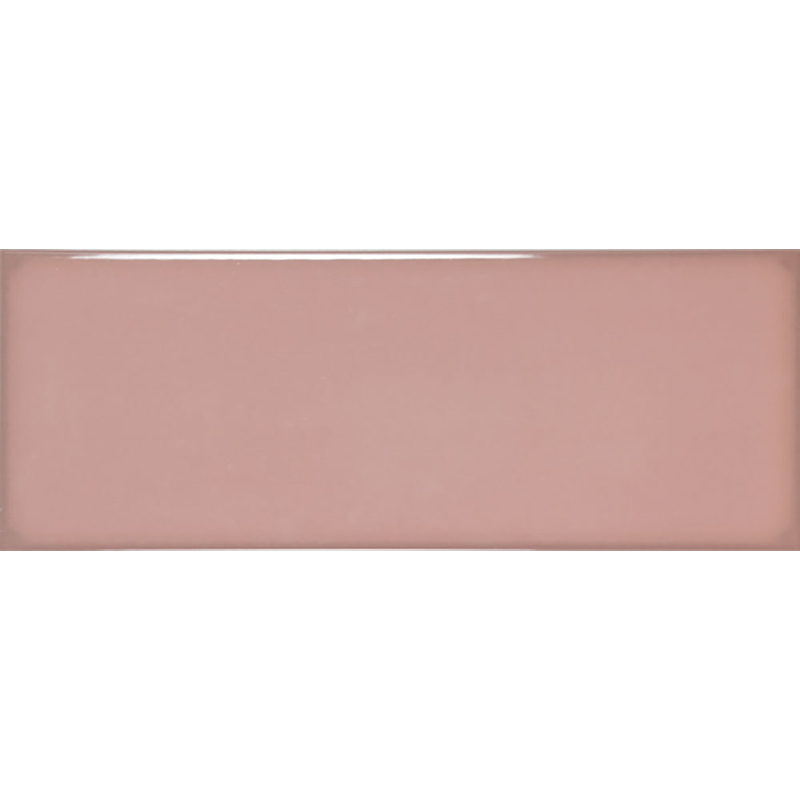 faïence Fulham Pink 40 x 15cm, Pate blanche, pour intérieur et extérieur