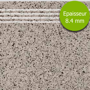 Marche escalier Graniti Canazei naturel ep8.4mm 30 x 30 cm, Grès cérame, pour intérieur et extérieur