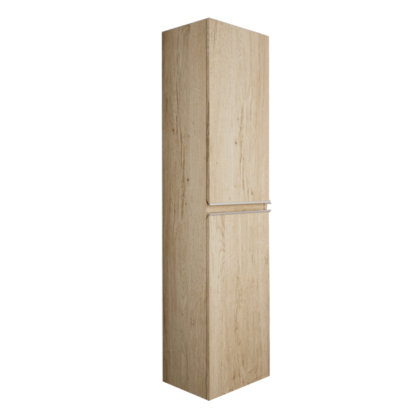 colonne Inglet 2 portes Bambu ouverture droite 35 x150cm, Melaminé, pour intérieur et extérieur