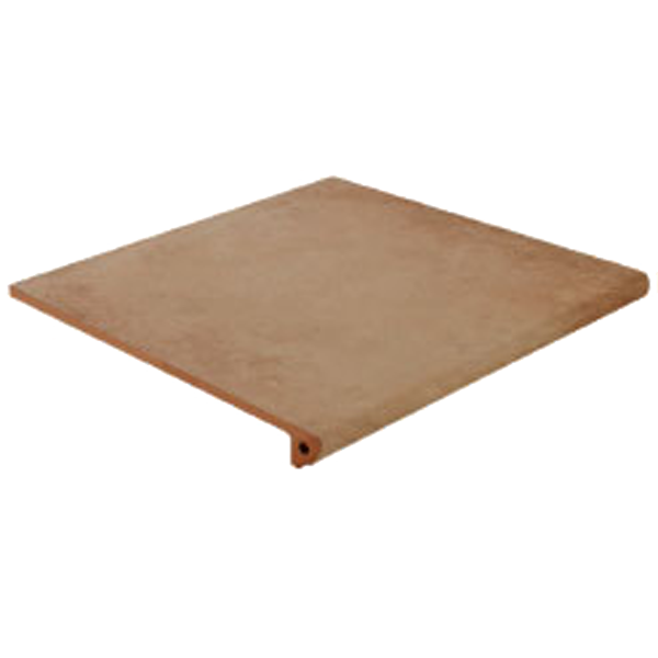 Nez de marche Cotto Impala 33x33cm 33 x 33cm, Grès cérame, pour intérieur et extérieur
