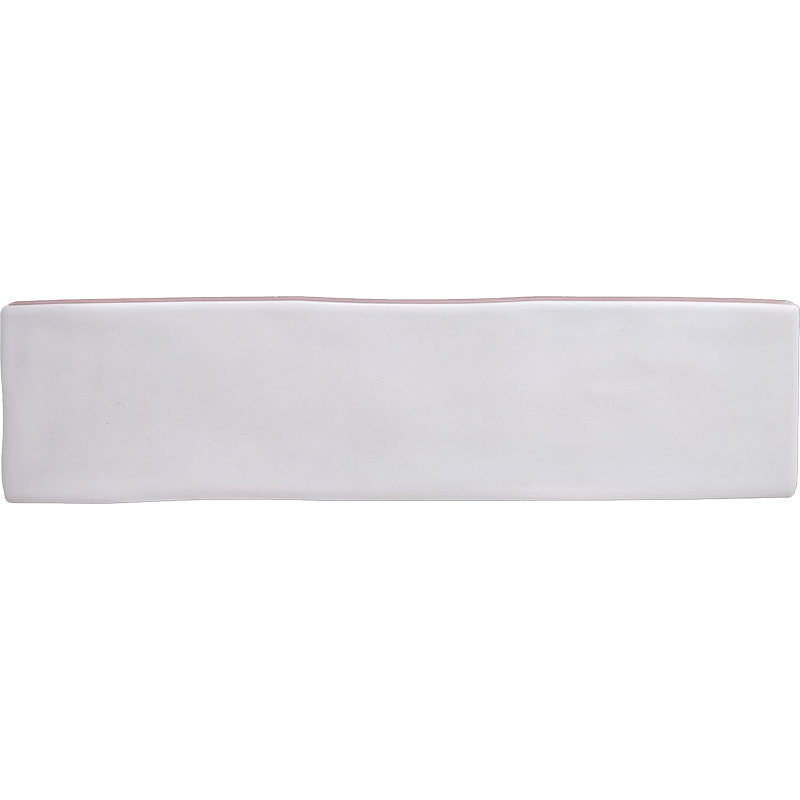 faïence Kezma blanco mat 30 x 7.5cm, Pate blanche, pour intérieur