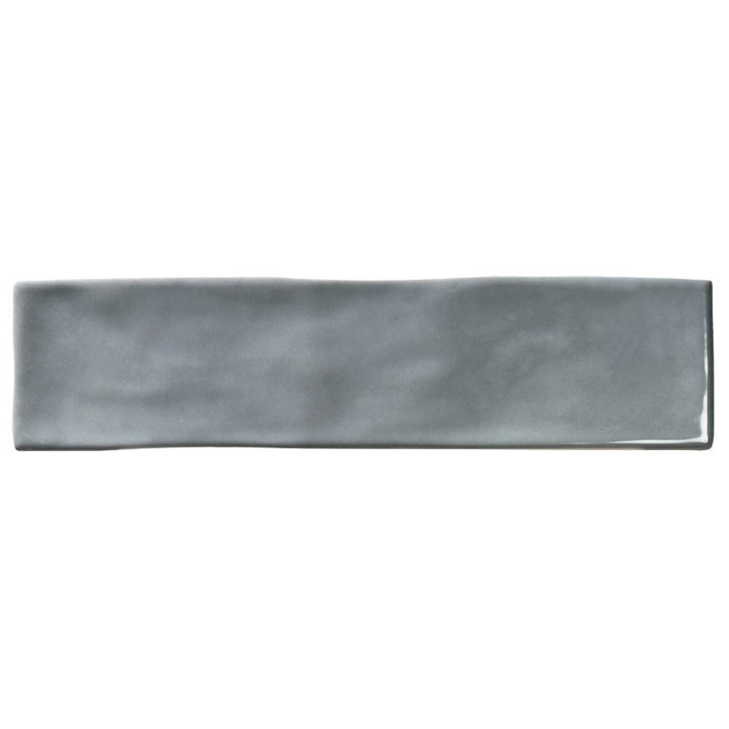 faïence Kezma gris 30 x 7.5cm, Pate blanche, pour intérieur