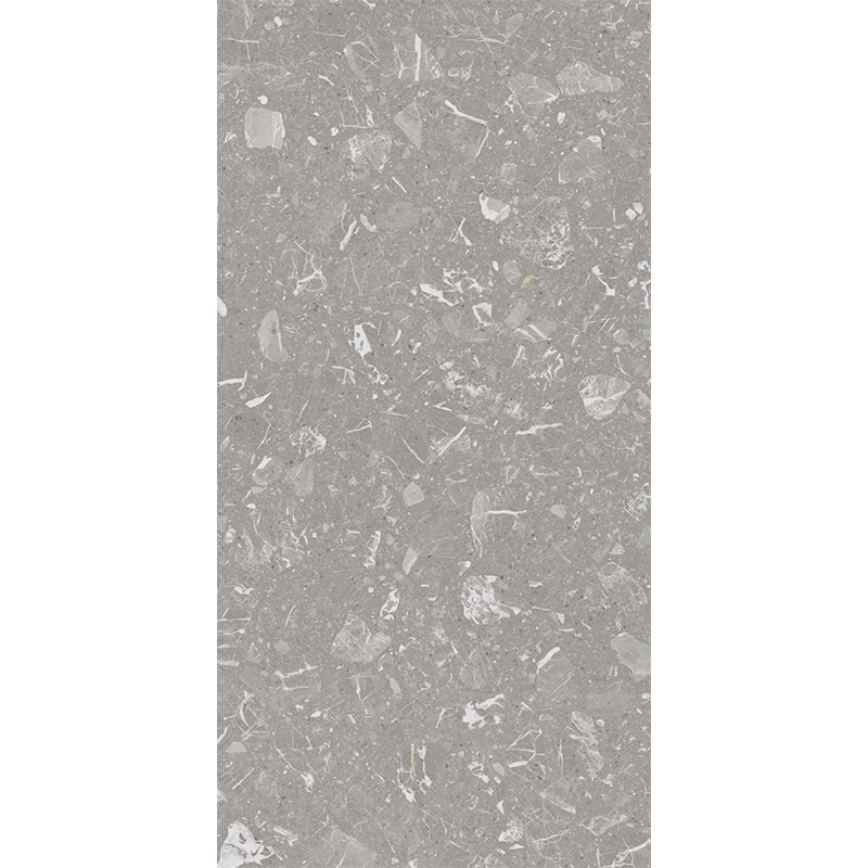 carrelage poli Luna Gris 119.3 x 59.3cm, Grès cérame, pour intérieur et extérieur