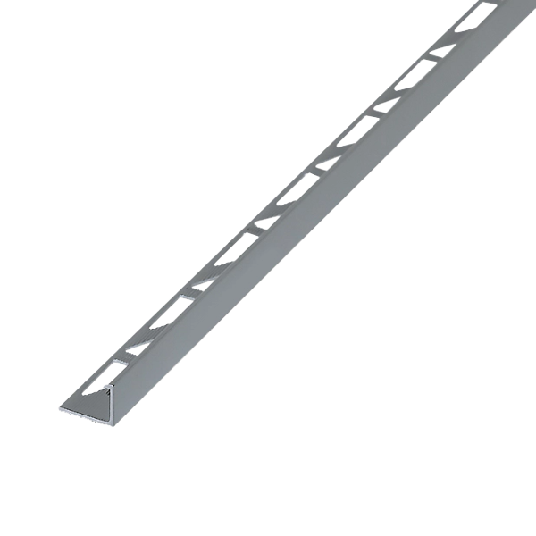 Profilé bord droit 12mm aluminium anodisé 3m LUXP-CD12-300