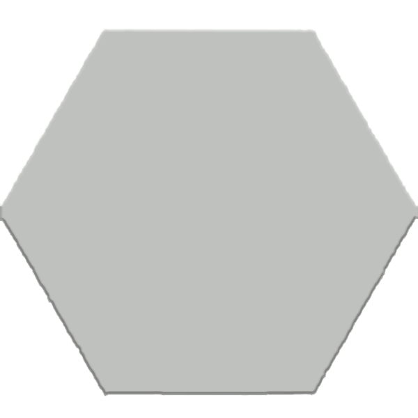 carrelage hexagonal Lisboa Blanco 21.6 x 18.7cm, Grès cérame, pour intérieur et extérieur