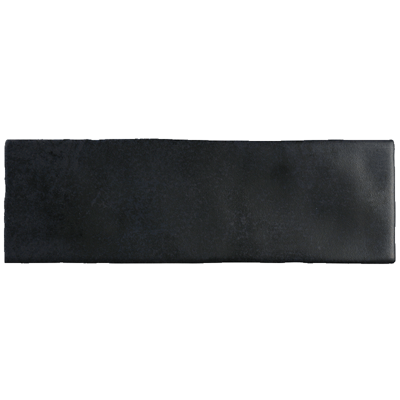 carrelage mural Mitte Noir 20 x 6.5cm, Grès cérame, pour intérieur et extérieur