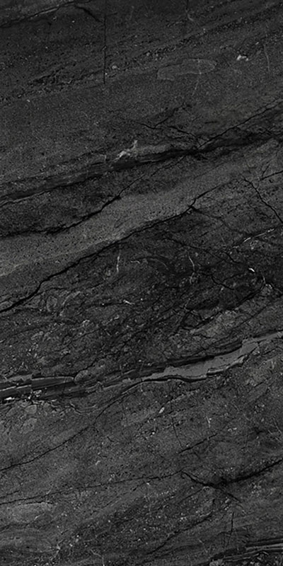 Carrelage poli Milos Black 120 x 60cm, Grès cérame, pour intérieur et extérieur