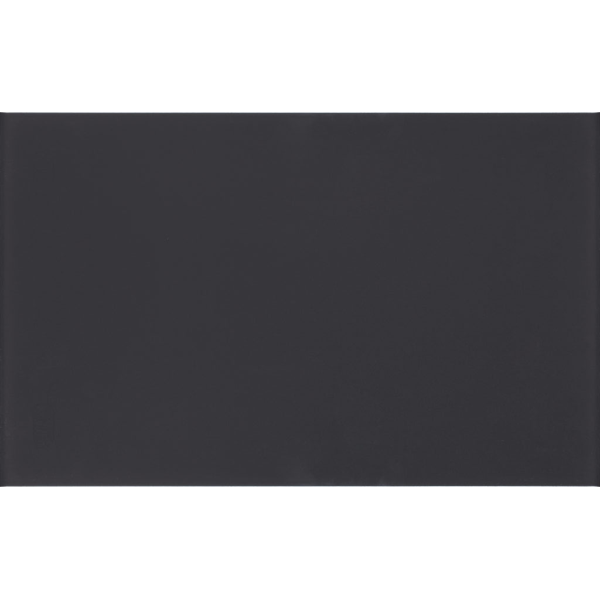 Faience Monocroma anthracite 25x40cm 25 x 40cm, Pate rouge, pour intérieur