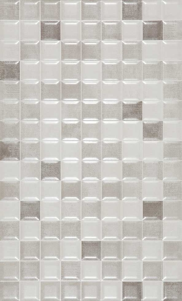 Faïence Vanguard Mosaico Grey 55 x 33.3cm, Pate rouge, pour intérieur