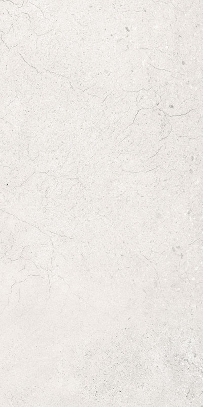 carrelage aspect béton Murray White mat 120 x 60cm, Grès cérame, pour intérieur et extérieur