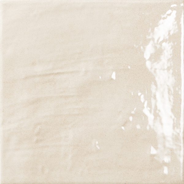 carrelage mural Nolita Beige brillant 22.5 x 22.5cm, Grès cérame, pour intérieur