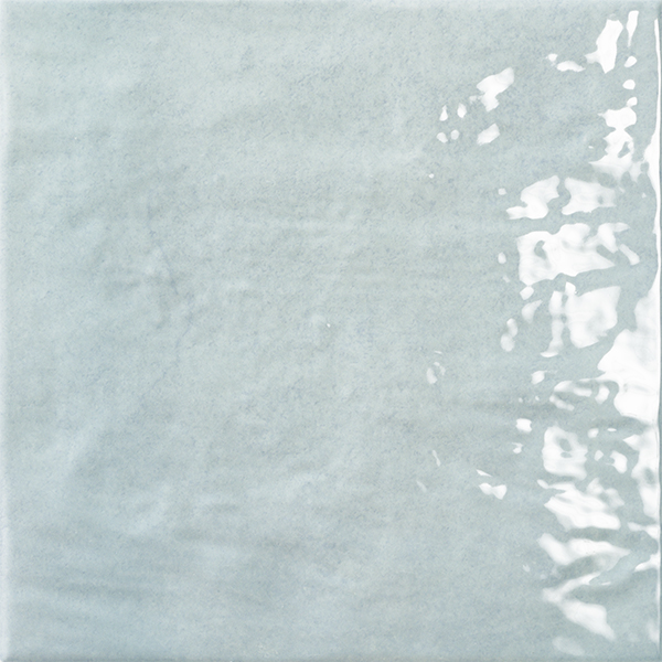 carrelage mural Nolita Cielo brillant 22.5 x 22.5cm, Grès cérame, pour intérieur