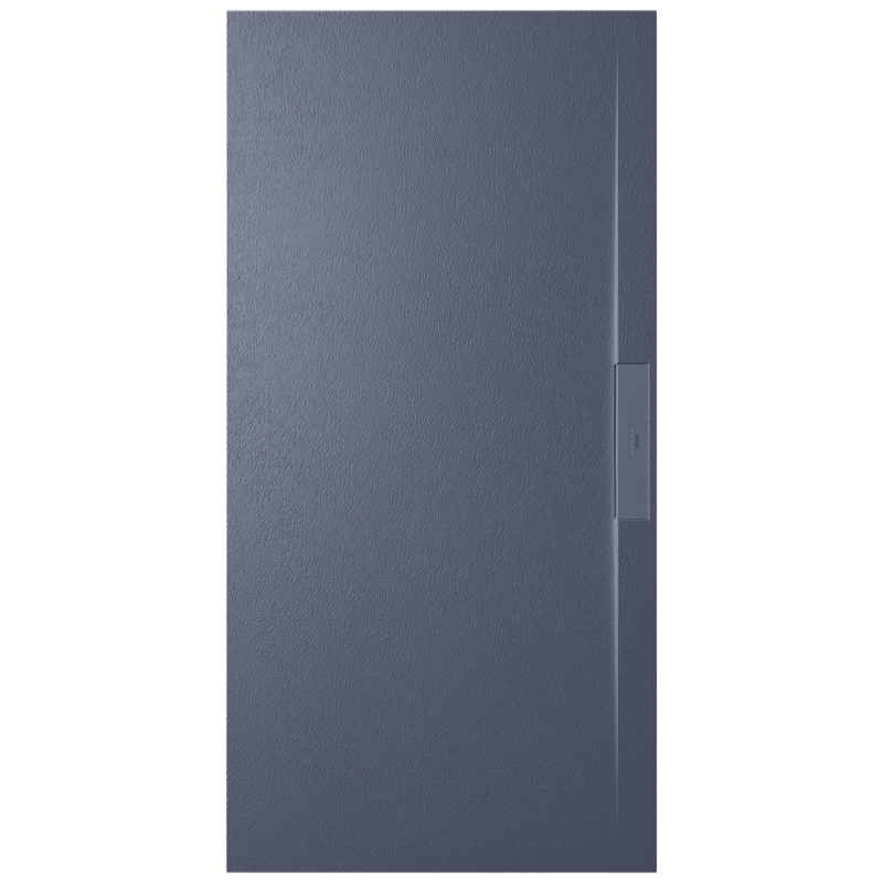 Receveur de douche Side Cobalt 80x180x2.5cm, Gel Coat, pour intérieur et extérieur