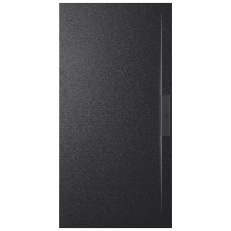 Receveur de douche Side Noir 90x140x2.5cm, Gel Coat, pour intérieur et extérieur