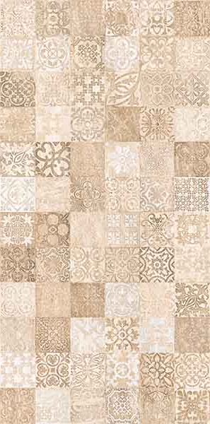 Carrelage Safari Mosaico Crema 61.3 x 30.3cm, Grès cérame, pour intérieur et extérieur