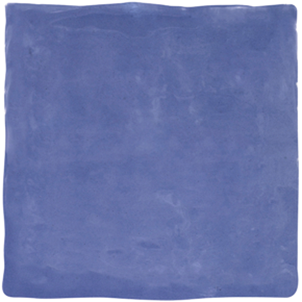 faïence Sevilla brillant Azul Celeste 13 x 13cm, Pate blanche, pour intérieur