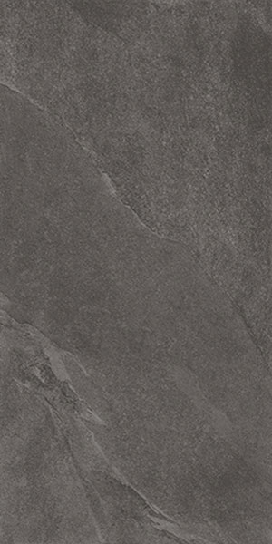 carrelage aspect pierre Wales Anthracite 120 x 60cm, Grès cérame, pour intérieur et extérieur
