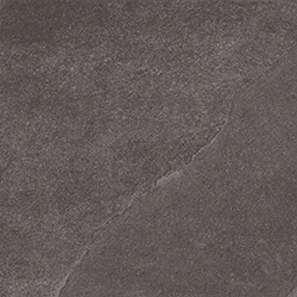 carrelage aspect pierre Wales Anthracite 60 x 60cm, Grès cérame, pour intérieur et extérieur