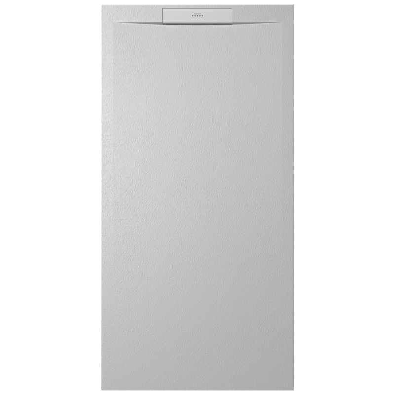 Receveur de douche West Stone nieve 140x90cm 140 x 90cm, Gel Coat, pour intérieur et extérieur